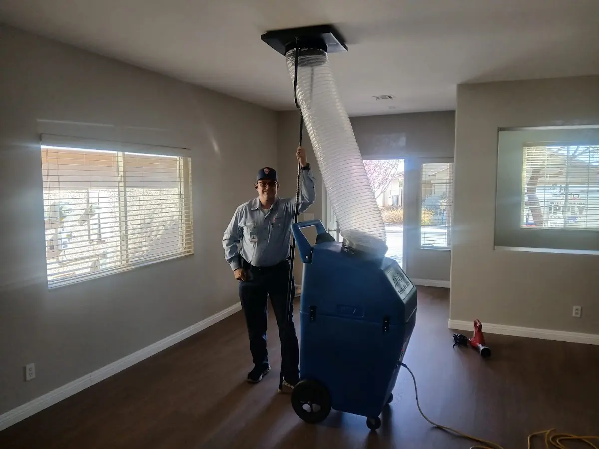 Professional Dryer Vent Cleaning work inside a Park City home
